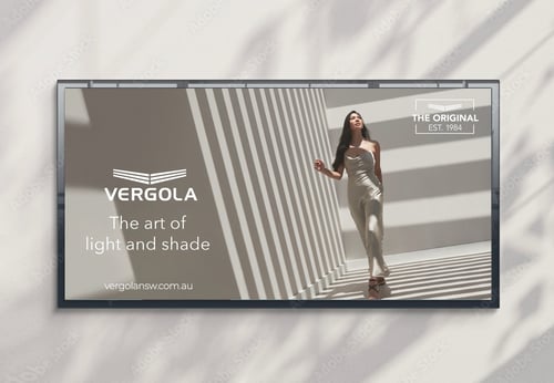 Hero Brand Campaign for Vergola NSW