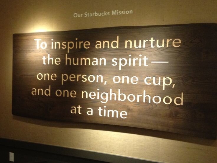 Starbucks mission