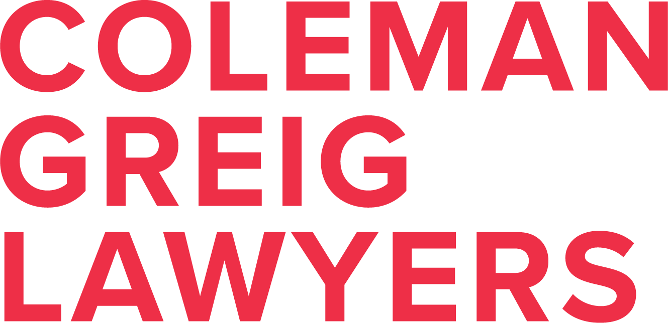 Former Head of Marketing - Coleman Greig Lawyers logo