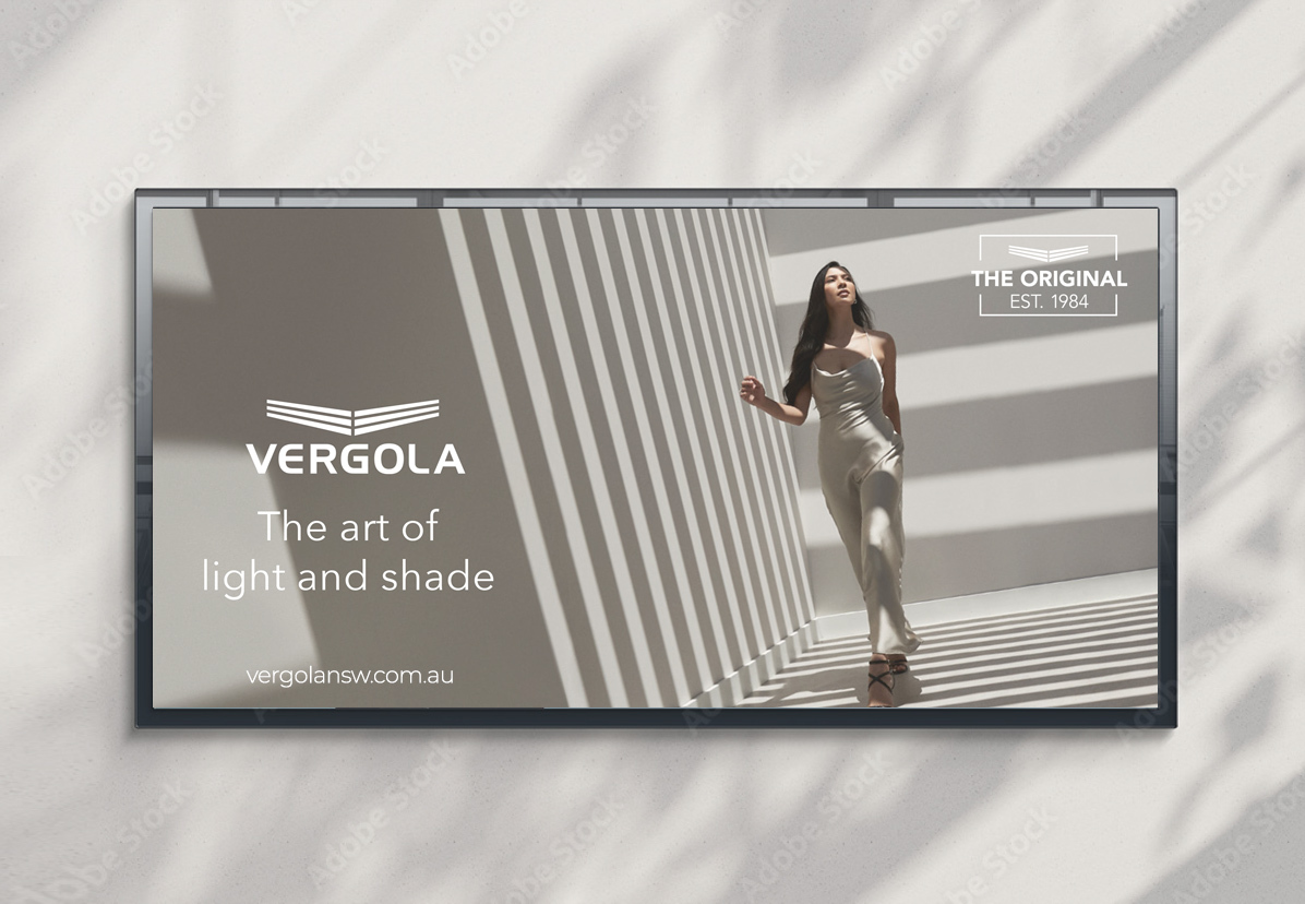 Hero Brand Campaign for Vergola NSW