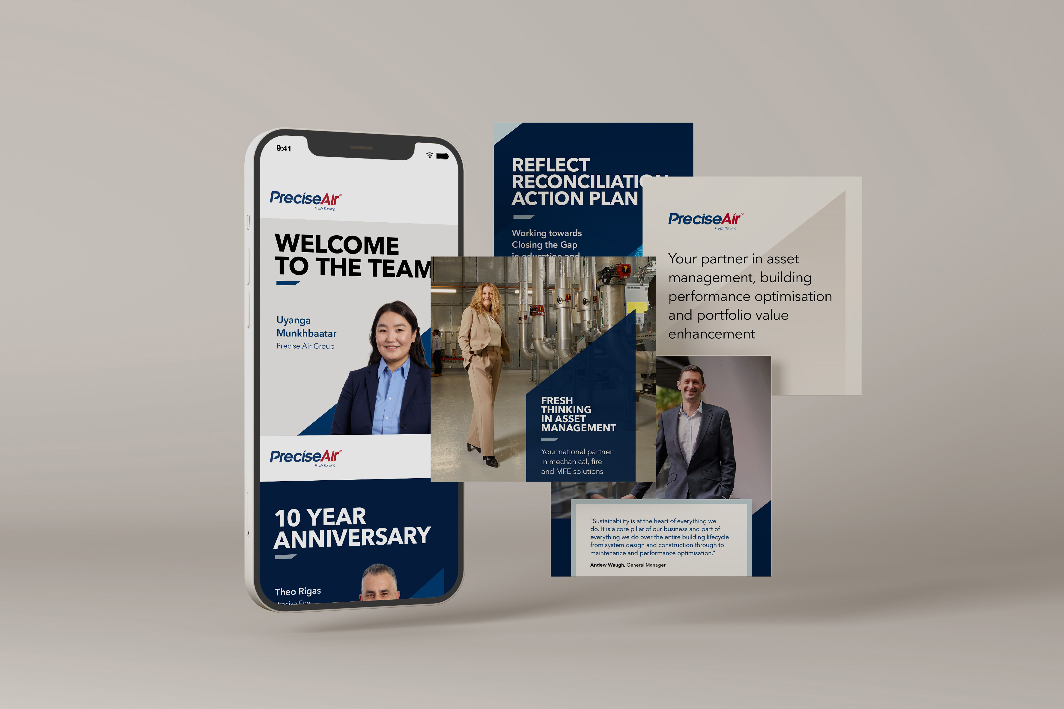 Precise Air Social Media Mockup